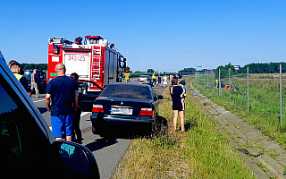 Dwie osoby ranne w wypadku na S7 koło Pasłęka. Kierowcy jadący w kierunku Gdańska czekali w długich korkach